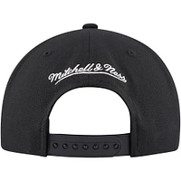 Men's Mitchell & Ness Black Pittsburgh Penguins Core Team Script 2.0 Snapback Hat