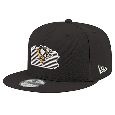 Casquette snapback 9FIFTY noire New Era pour homme
