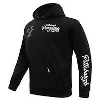 Men's Pro Standard  Black Pittsburgh Penguins Paint the City Pullover Hoodie