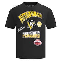 Men's Pro Standard Black Pittsburgh Penguins Turn It Up T-Shirt