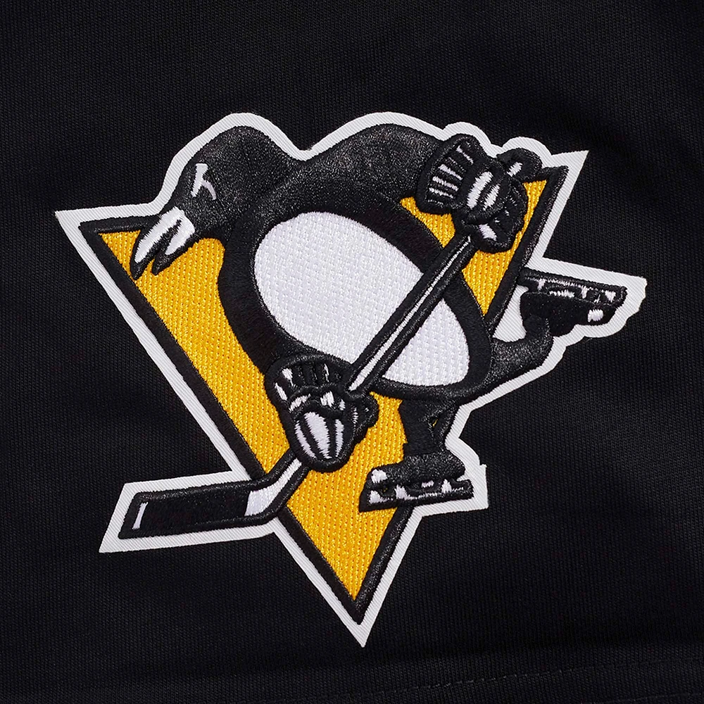 Men's Pro Standard Black Pittsburgh Penguins Turn It Up T-Shirt