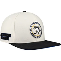 Men's Pro Standard Cream Pittsburgh Penguins Retro Classic Logo Snapback Hat