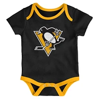 Newborn & Infant Pittsburgh Penguins Legend Three-Piece Bodysuit Set