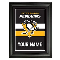 Pittsburgh Penguins 12'' x 16'' Personalized Team Frame