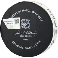 Rickard Rakell Pittsburgh Penguins Game-Used Goal Puck vs. New York Rangers on February 7, 2025