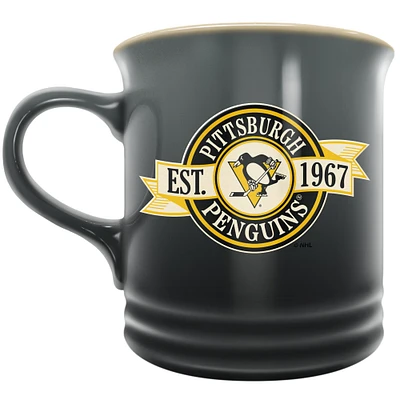Les Penguins de Pittsburgh Sports Vault 14 oz. Tasse en grès