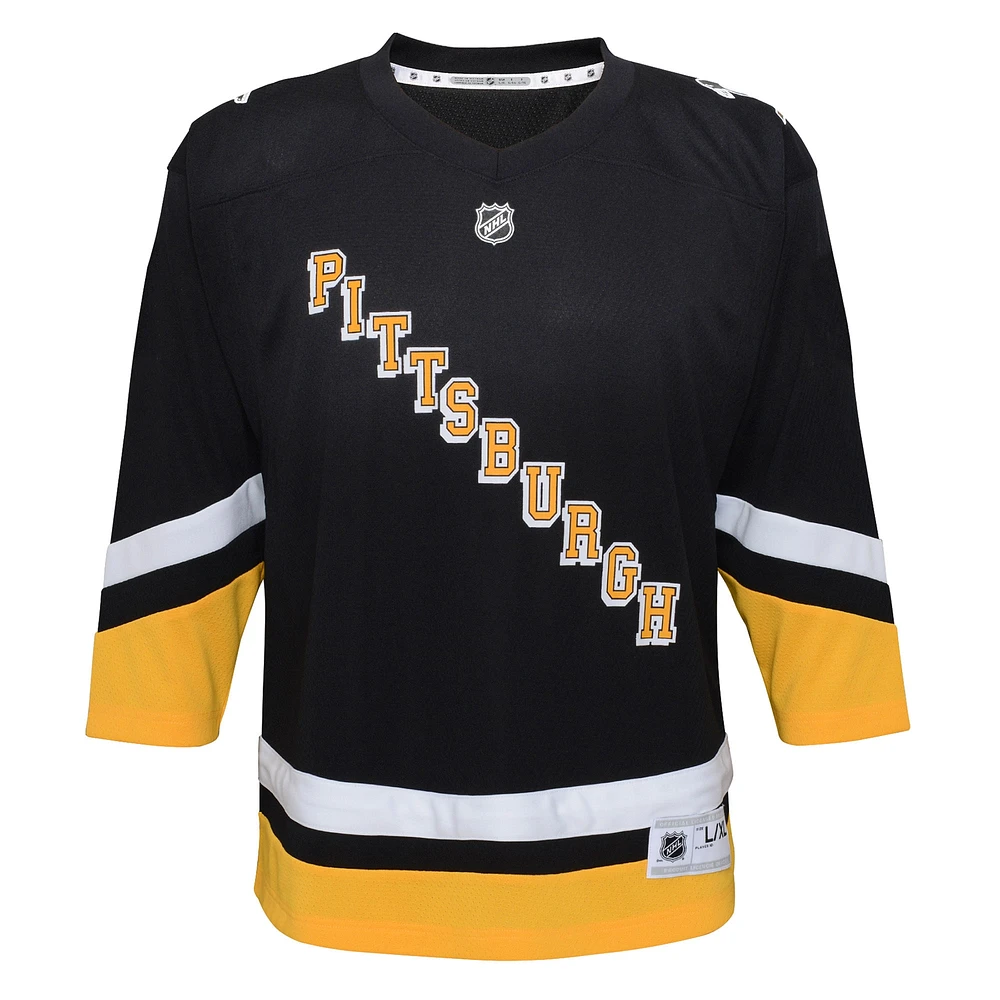 Toddler Black Pittsburgh Penguins Alternate Replica Jersey