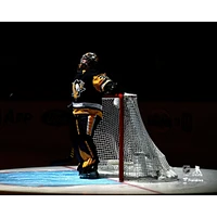 Tristan Jarry Pittsburgh Penguins Unsigned Stands at Goal Photograph