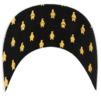 Women's '47 White Pittsburgh Penguins Confetti Clean Up Adjustable Hat