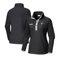 Women's Columbia Black Pittsburgh Penguins Benton Springs Half-Snap Jacket