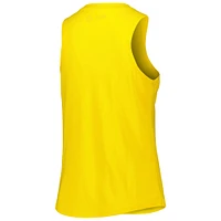 Women's Concepts Sport Gold/Heather Black Pittsburgh Penguins Meter Muscle Tank Top & Pants Sleep Set