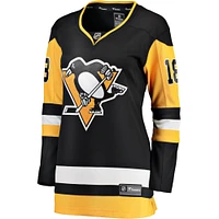 Women's Fanatics Andreas Johnsson Black Pittsburgh Penguins Home Breakaway Player Jersey