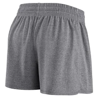 Women's Fanatics Black/Gray Pittsburgh Penguins Script T-Shirt & Shorts Set