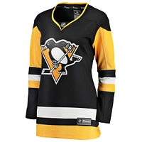 Women's Fanatics Black Pittsburgh Penguins Breakaway Home Jersey