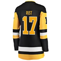 Women's Fanatics Bryan Rust Black Pittsburgh Penguins Premier Breakaway Player Jersey
