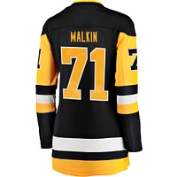 Women's Fanatics Evgeni Malkin Black Pittsburgh Penguins Home Breakaway Player Jersey
