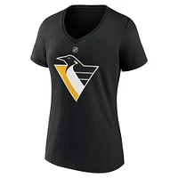 Women's Fanatics Evgeni Malkin Black Pittsburgh Penguins Special Edition 2.0 Name & Number V-Neck T-Shirt
