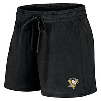 Women's Fanatics Pittsburgh Penguins Start to Finish T-Shirt & Shorts Combo Pack