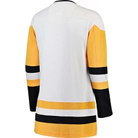 Women's Fanatics White Pittsburgh Penguins Away Breakaway - Blank Jersey