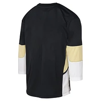 Youth Mitchell & Ness Black Pittsburgh Penguins 2008 Blue Line Blank Jersey