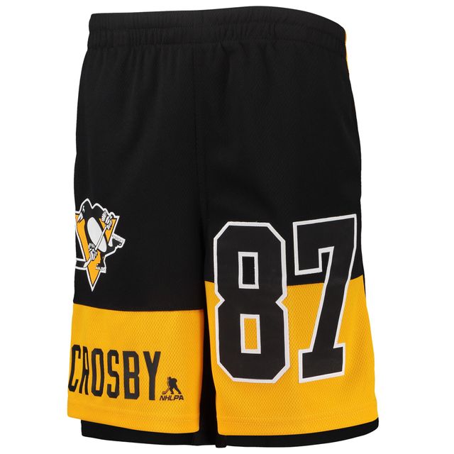 Short Sidney Crosby Pittsburgh Penguins Pandemonium avec nom et numéro pour jeune
