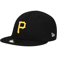 Casquette ajustée My First 59FIFTY Pittsburgh Pirates noire New Era pour bébé