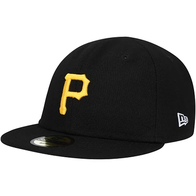 Casquette ajustée My First 59FIFTY Pittsburgh Pirates noire New Era pour bébé