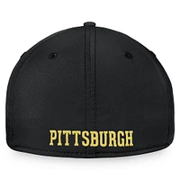 Men's Fanatics Black/Gold Pittsburgh Pirates Core Flex Hat
