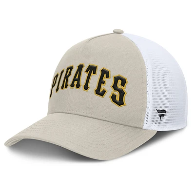 Casquette réglable kaki Pittsburgh Pirates Heritage kaki clair pour hommes