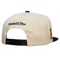 Men's Mitchell & Ness Cream Pittsburgh Pirates Cooperstown Collection Speed Zone Snapback Hat