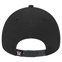Men's New Era Black Pittsburgh Pirates 9FORTY A-Frame Adjustable Hat