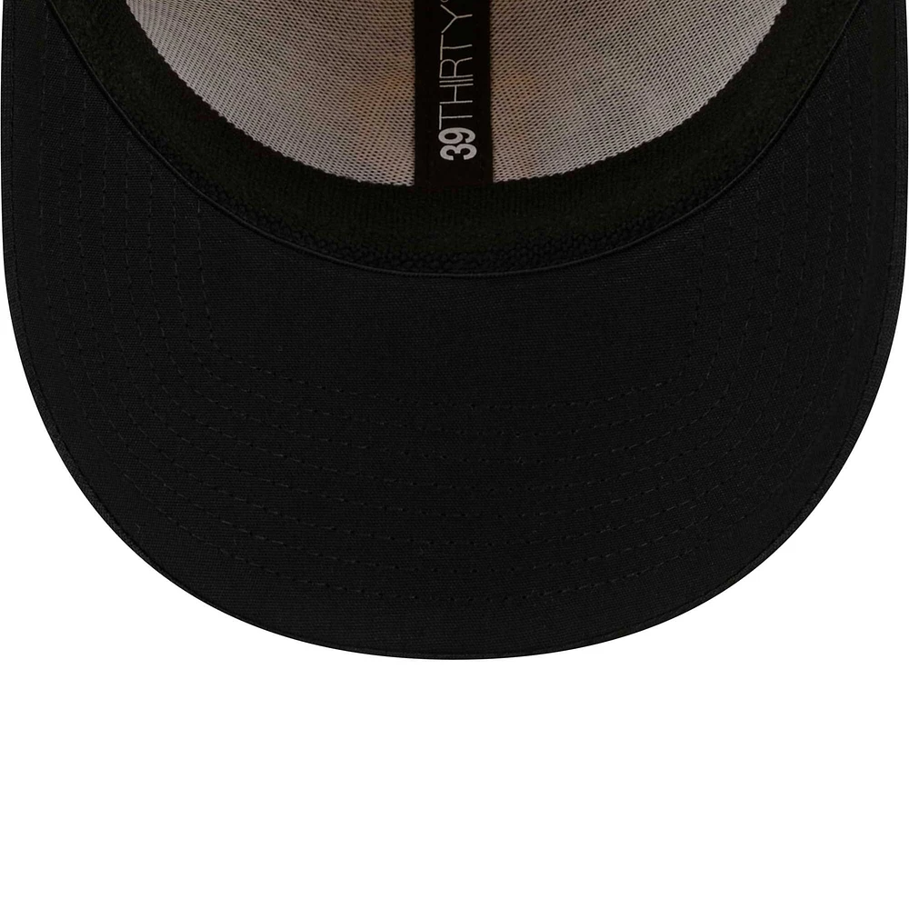 Men's New Era Black Pittsburgh Pirates Neo 39THIRTY Flex Hat