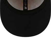Men's New Era Black Pittsburgh Pirates Neo 39THIRTY Flex Hat