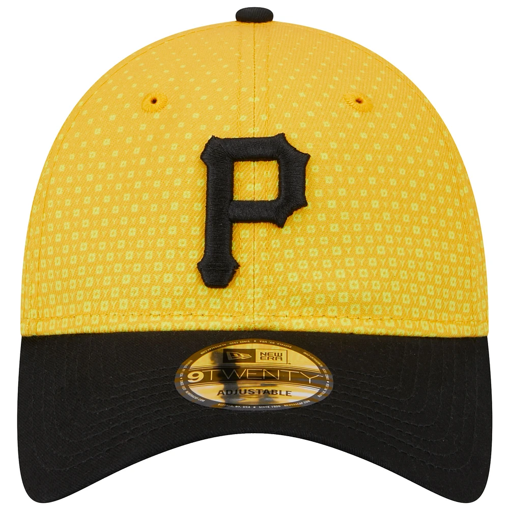 Men's New Era  Gold/Black Pittsburgh Pirates 2023 City Connect 9TWENTY Adjustable Hat