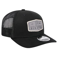 Men's New Era Gray Pittsburgh Pirates Labeled 9SEVENTY Stretch-Snap Adjustable Hat