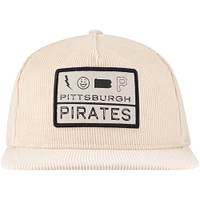 Casquette Snapback de golfeur essentiel d'été des Pirates de Pittsburgh New Era kaki pour hommes
