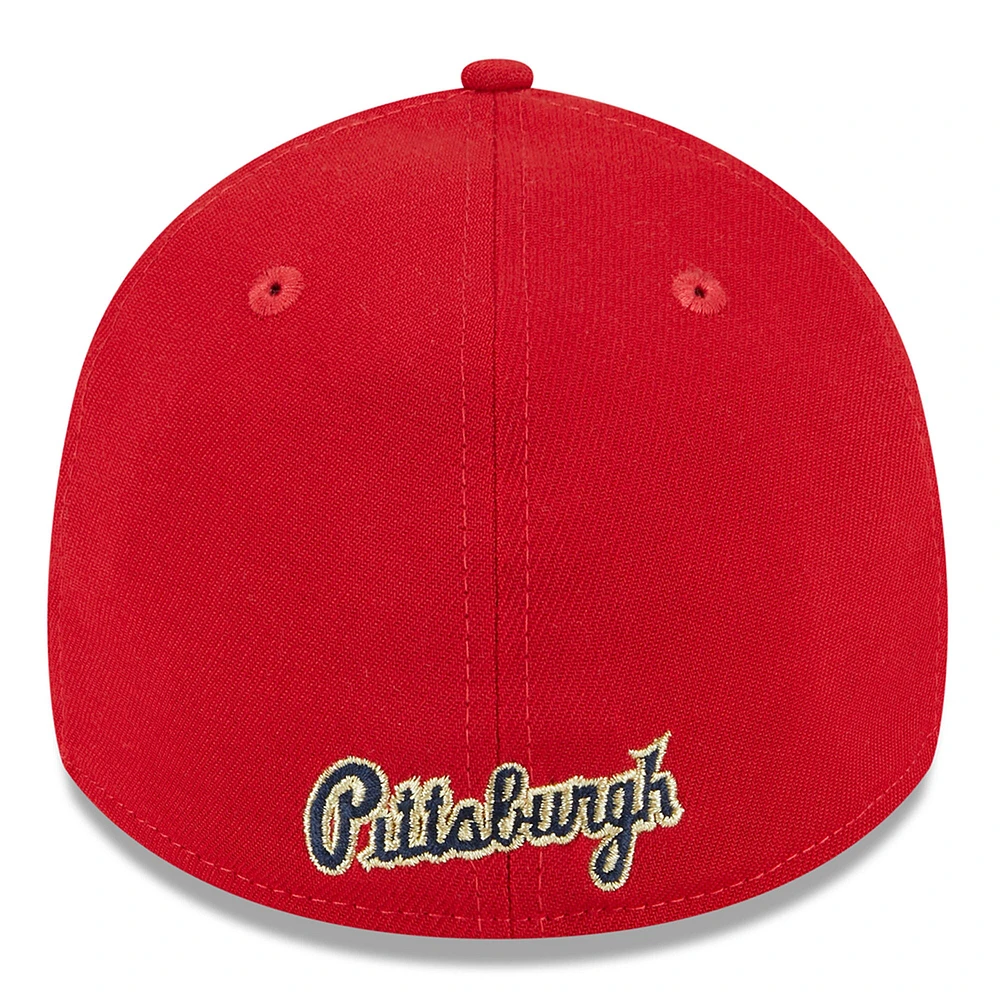Men's New Era  Red Pittsburgh Pirates 2023 Fourth of July 39THIRTY Flex Fit Hat