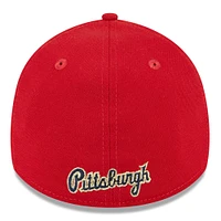 Men's New Era  Red Pittsburgh Pirates 2023 Fourth of July 39THIRTY Flex Fit Hat