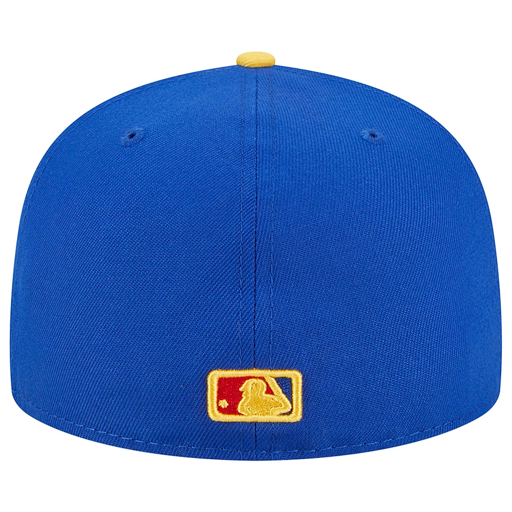 Men's New Era  Royal/Yellow Pittsburgh Pirates Empire 59FIFTY Fitted Hat