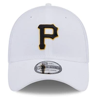 Men's New Era White Pittsburgh Pirates 39THIRTY Flex Hat