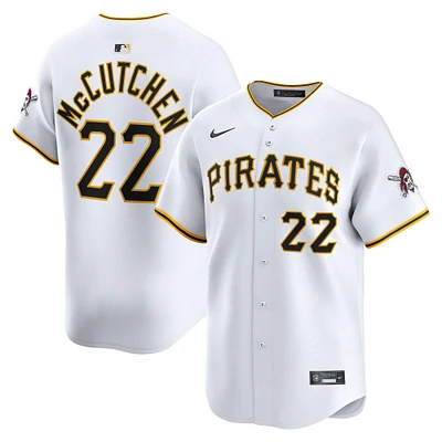Maillot de joueur Nike Andrew McCutchen blanc Pittsburgh Pirates Home Limited pour homme