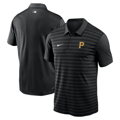 Polo Nike Victory Performance pour homme de la collection authentique des Pirates Pittsburgh noir