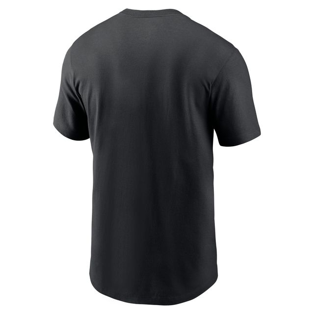 T-shirt avec nom et numéro commémoratifs Pittsburgh Pirates Nike Roberto Clemente pour homme – Noir