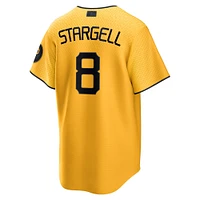 Men's Nike Willie Stargell Gold Pittsburgh Pirates City Connect Replica Player Jersey