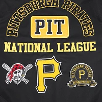 Men's Pro Standard Black Pittsburgh Pirates Area Code Twill Full-Zip Jacket