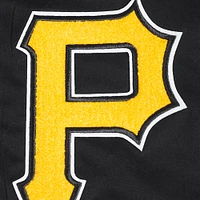 Men's Pro Standard Black Pittsburgh Pirates Area Code Twill Full-Zip Jacket