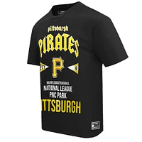 Men's Pro Standard Black Pittsburgh Pirates Oversized City Tour T-Shirt