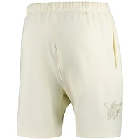 Men's Pro Standard Cream Pittsburgh Pirates Neutral Fleece Shorts