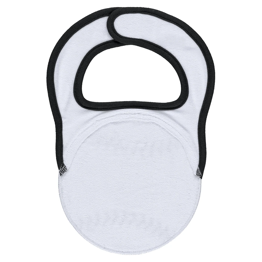 Newborn & Infant WEAR by Erin Andrews White Pittsburgh Pirates Sleep Play Full-Zip Footed Jumper with Bib