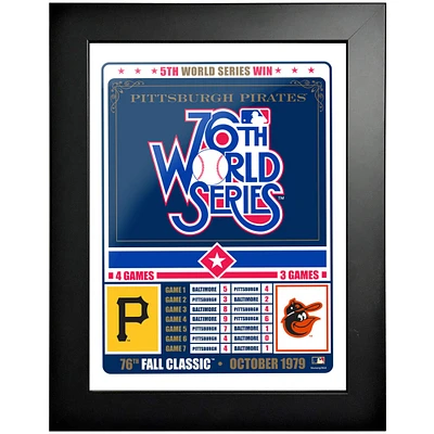 Pittsburgh Pirates - 12'' x 16'' 1979 Fall Classic Framed Photo